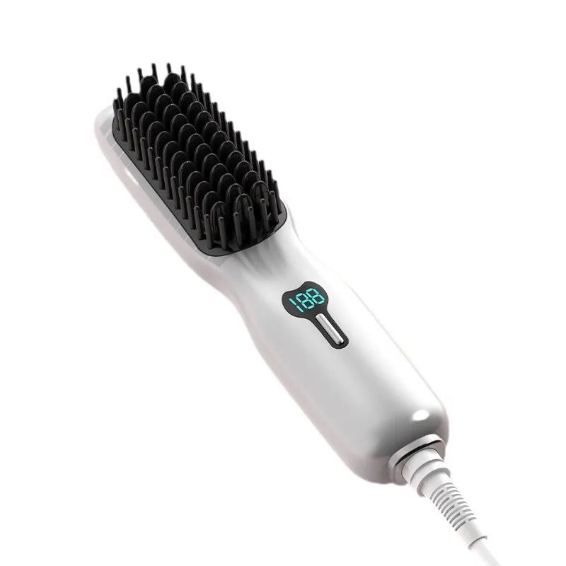 hair straightener brush hair straightener ionic cepillo para planchar Digital dream