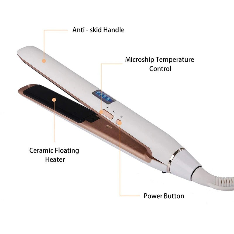 hair straightener flat iron hair straightener  plancha de cabello ceramic hair straightener