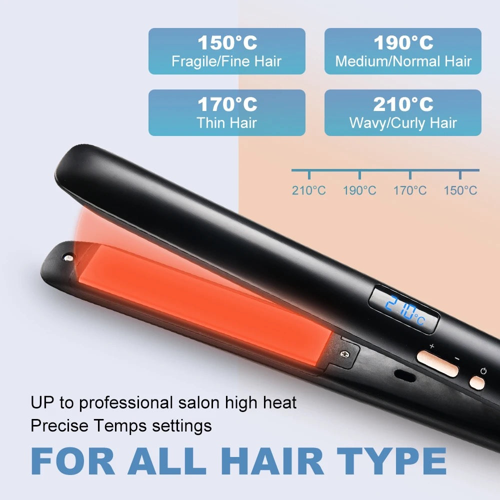 hair straightener flat iron hair straightener  plancha de cabello ceramic hair straightener