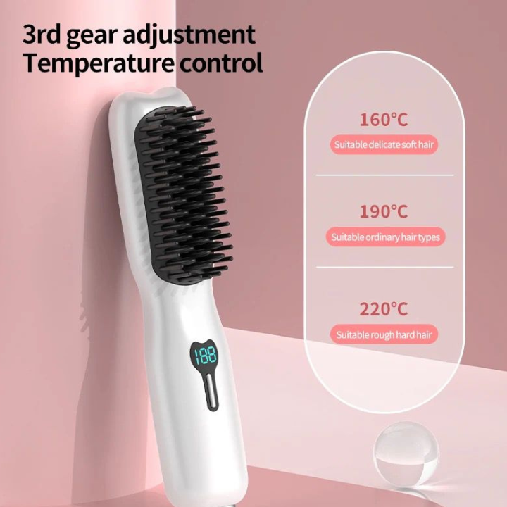 hair straightener brush hair straightener ionic cepillo para planchar cabello straightener comb